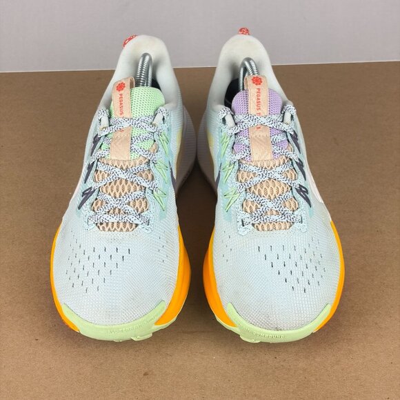 Nike Pegasus Trail 5 Athletic Running Shoes Womens 7 Sundial Daybreak Low Top - Picture 2 of 10